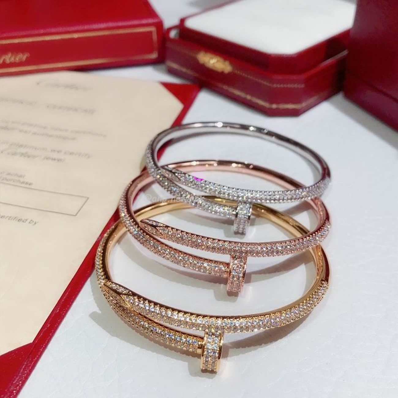 Cartier Bracelet Juste Un Clou Bracelet 18k Rose Gold (1) - newkick.org